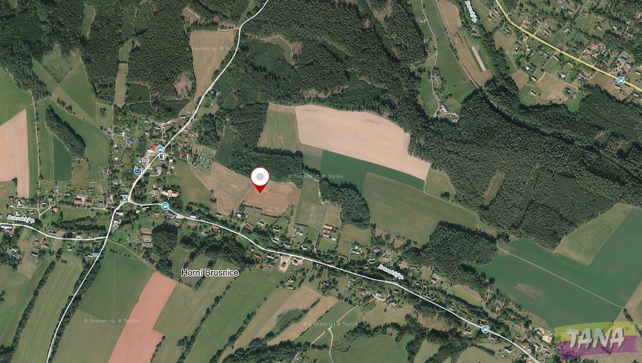 Zemědělské pozemky, Horní Brusnice, 85 906 m²
