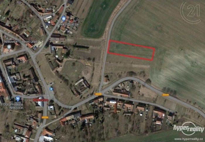 Prodej komerční pozemek - Nítkovice, 2 805 m²