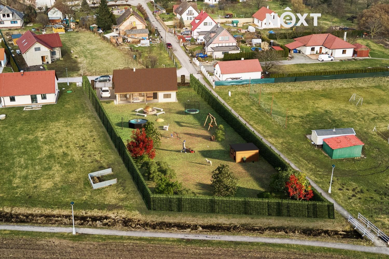 Prodej pozemek pro bydlení - Dlouhé Dvory,Střezetice,Hradec Králové,Královéhradecký kraj, 1 367 m²