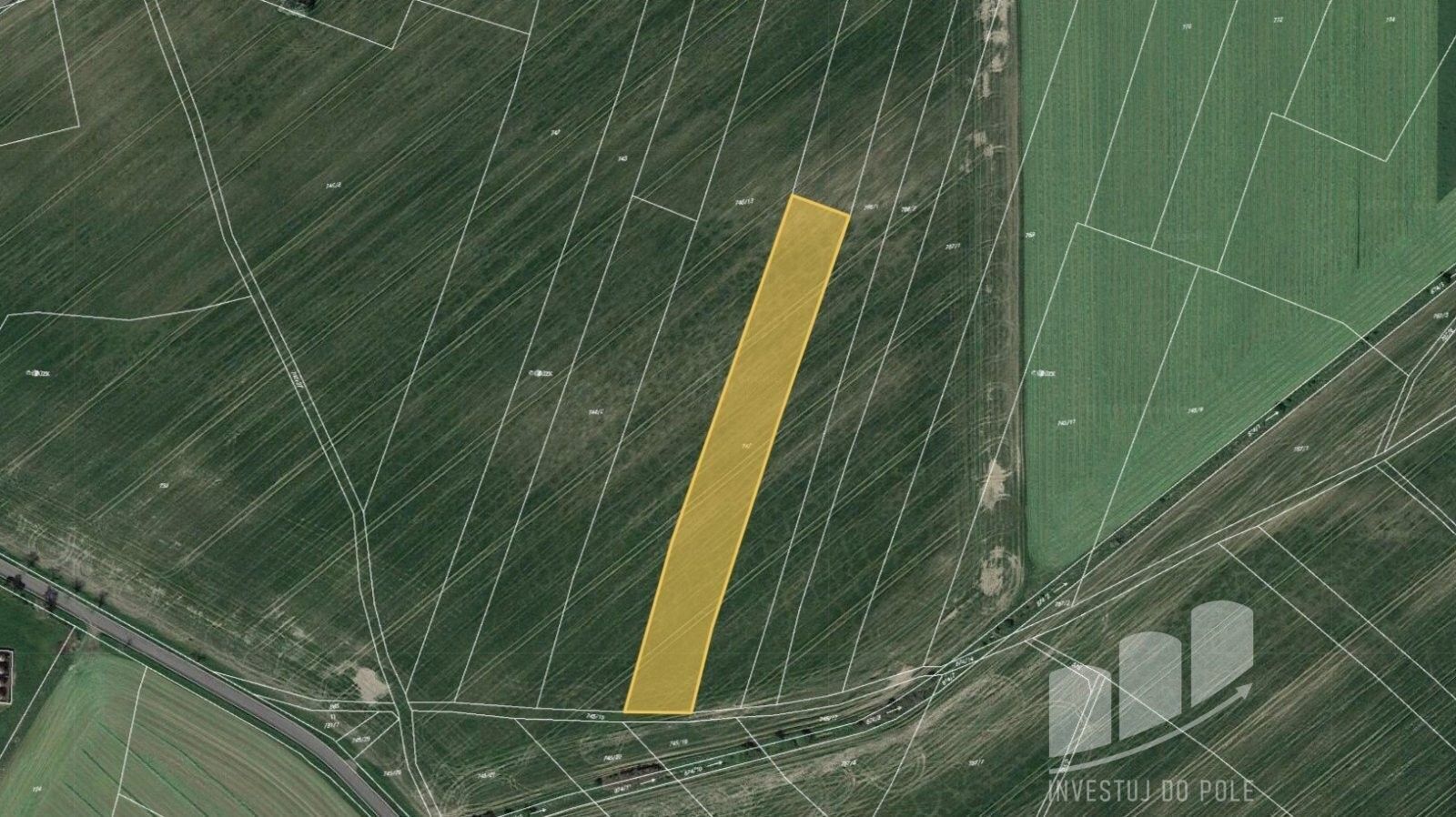 Zemědělské pozemky, Němčice, 1 728 m²