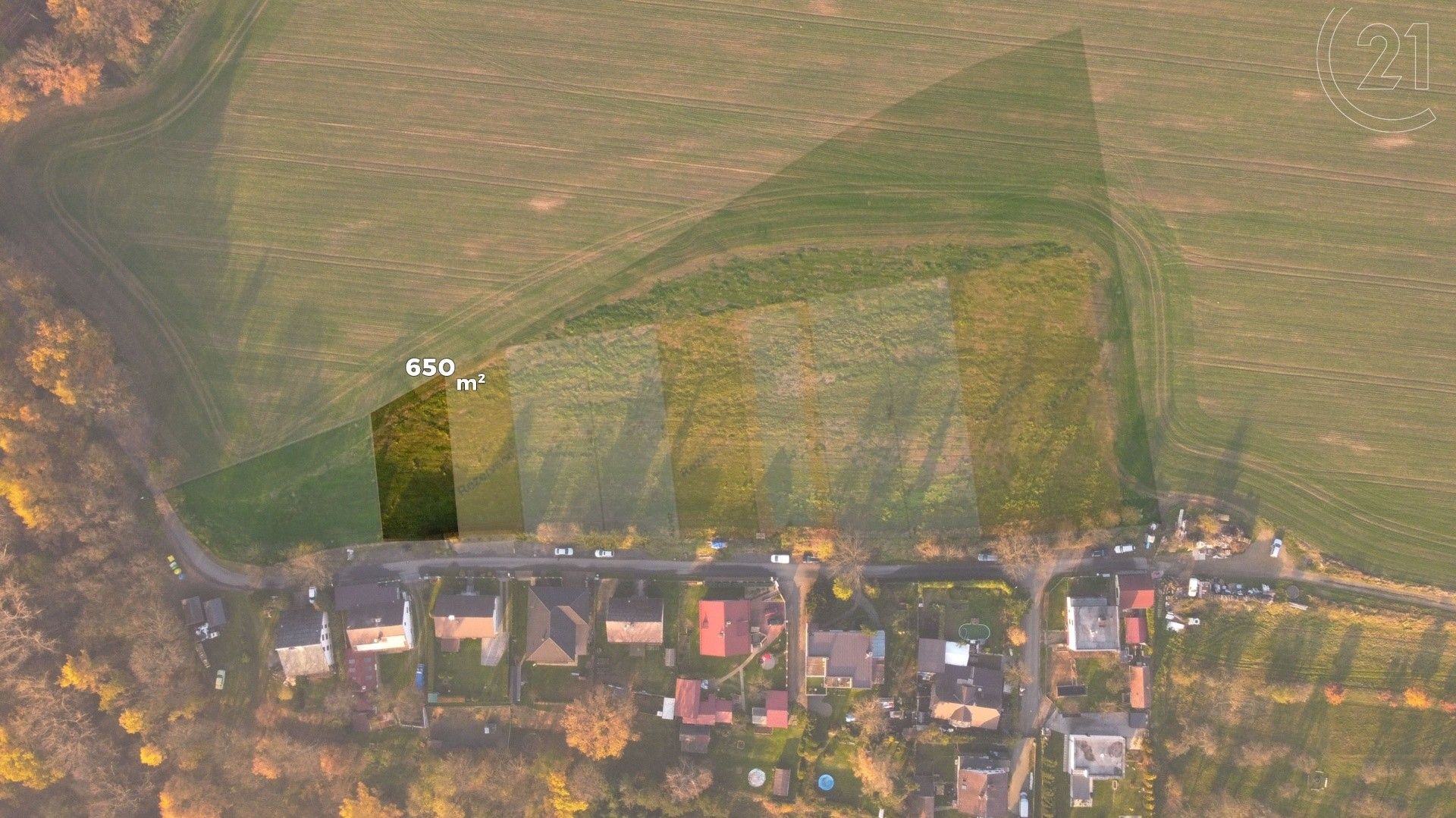 Pozemky pro bydlení, Domašín, Vlašim, 650 m²