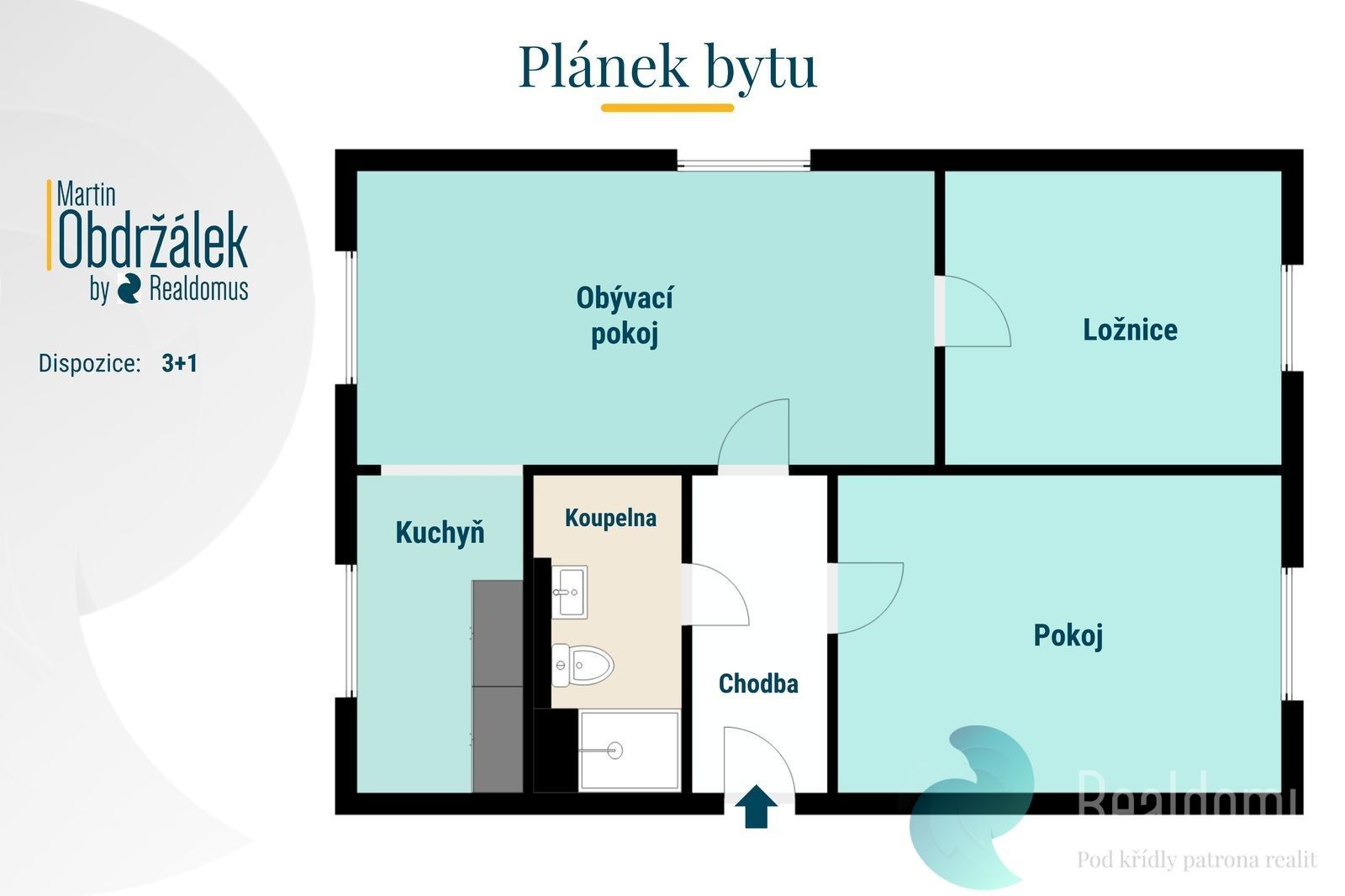 Pronájem byt 3+1 - Netolická, Lhenice, 67 m²