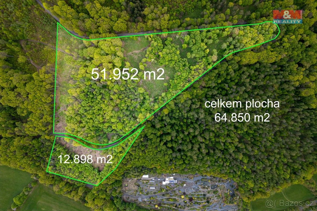 Lesy, Paseka u Šternberka, 783 97, 64 850 m²