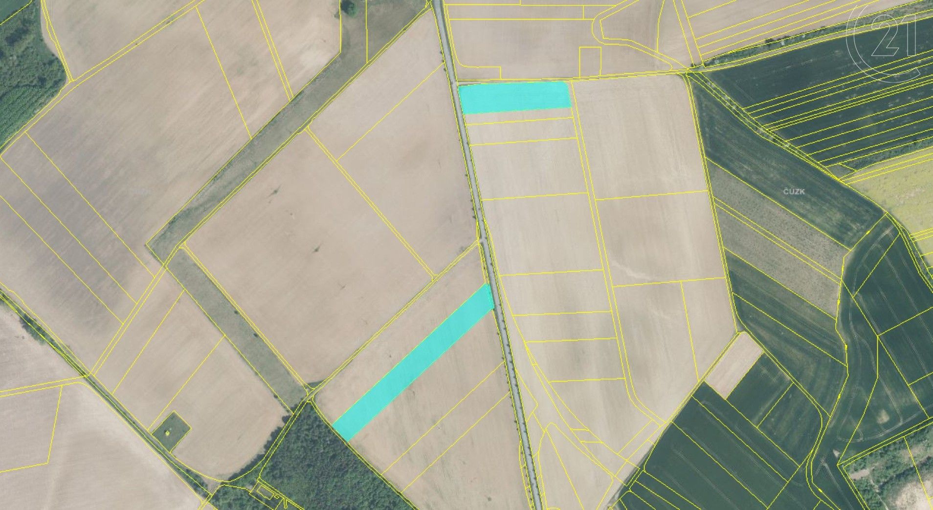 Zemědělské pozemky, Kučerov, 17 837 m²