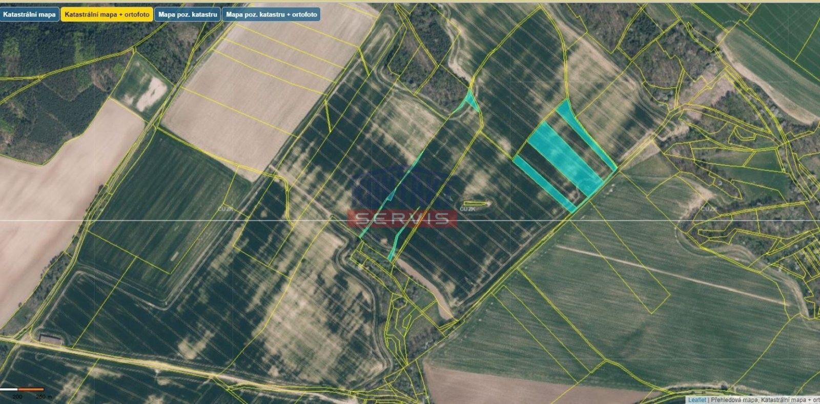 Zemědělské pozemky, Rašovice, Úštěk, 15 507 m²