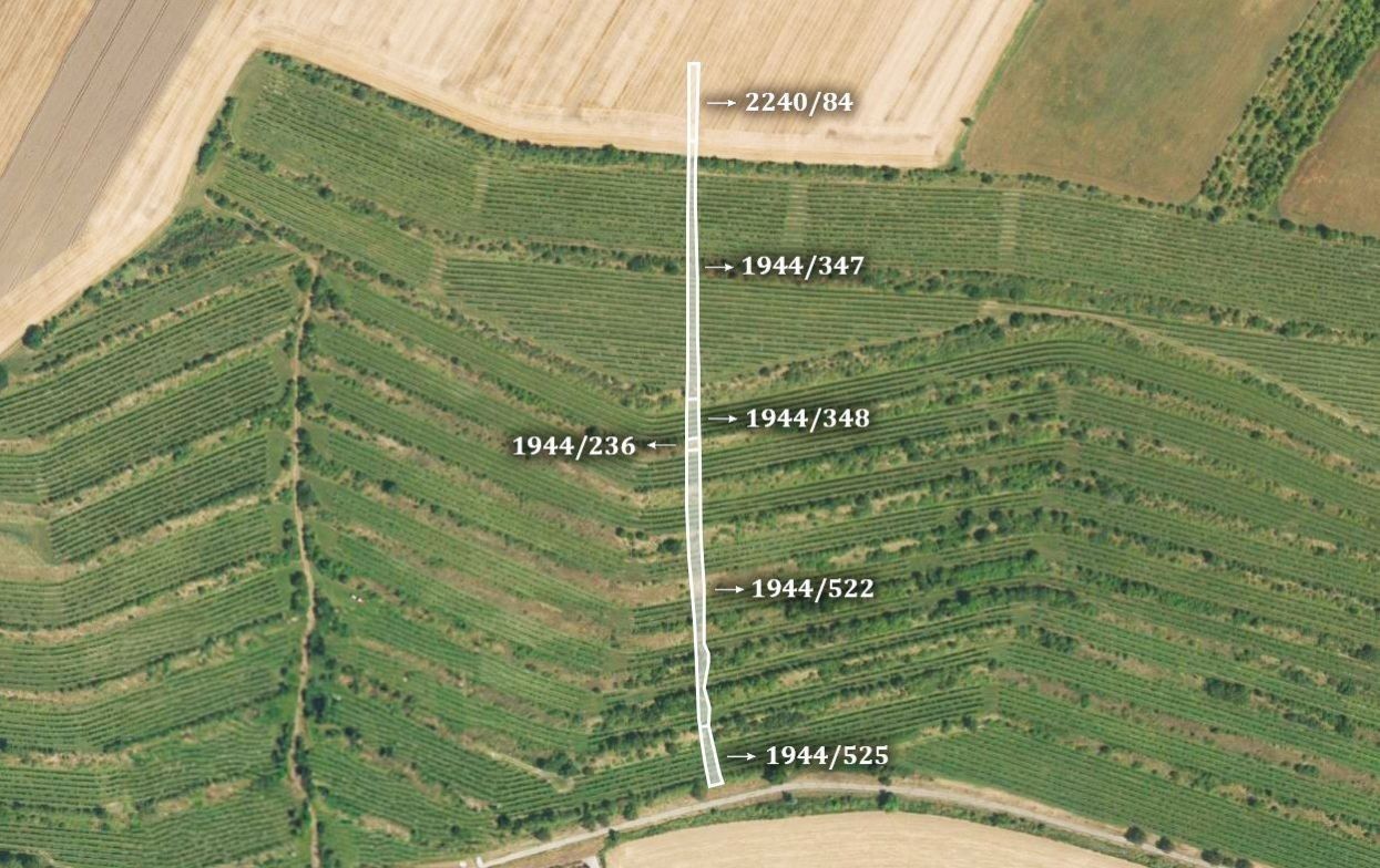 Zemědělské pozemky, Morkůvky, 2 424 m²