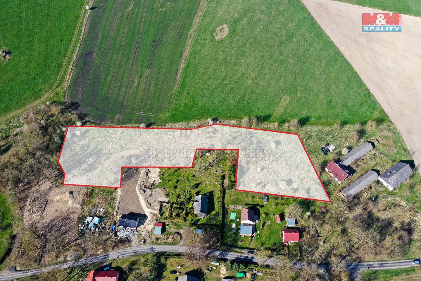 Prodej pozemek pro bydlení - Pomezí, Všeruby, 2 700 m²