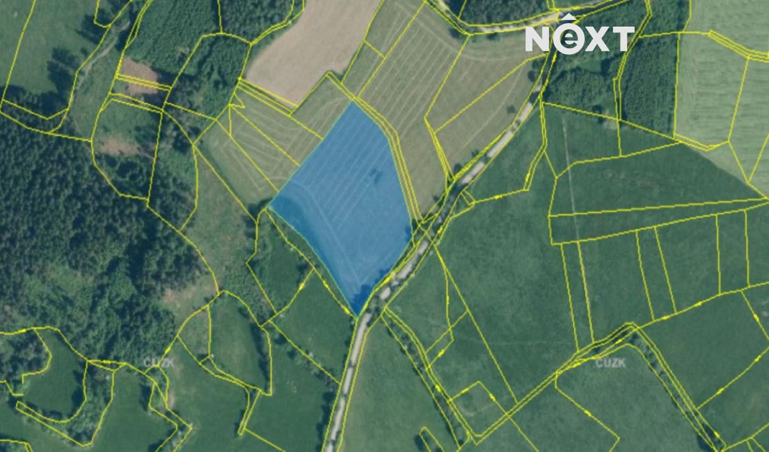 Prodej zemědělský pozemek - Nová Ves, 19 746 m²