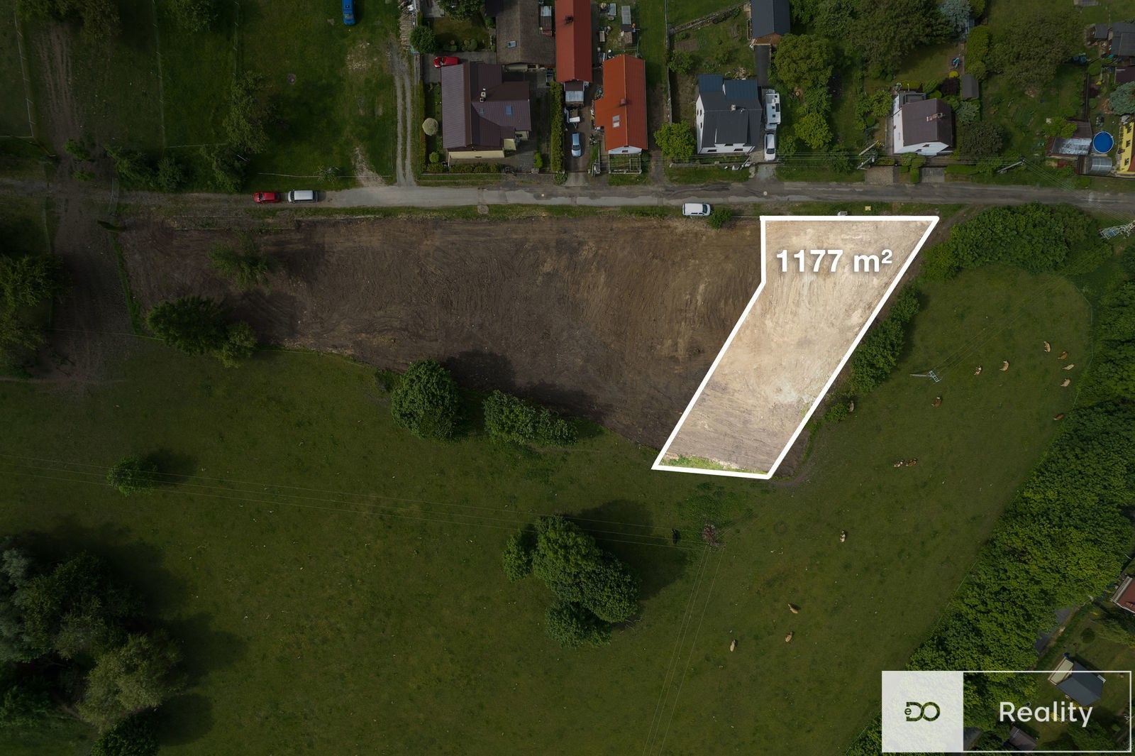 Prodej pozemek pro bydlení - K Těšnovu, Bradlec, 1 177 m²