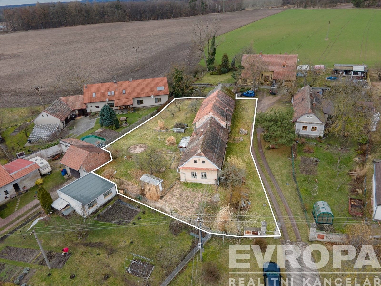 Prodej pozemek pro bydlení - Hrádek, Srch, 1 428 m²