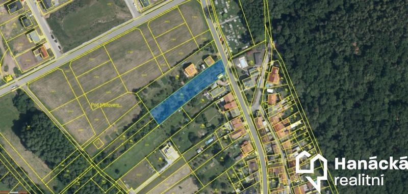 Prodej pozemek pro bydlení - Čechy pod Kosířem, 1 757 m²