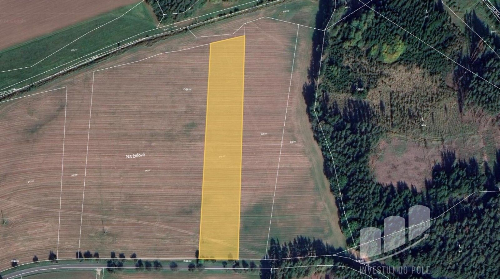 Zemědělské pozemky, Okrouhlá Radouň, 1 022 m²