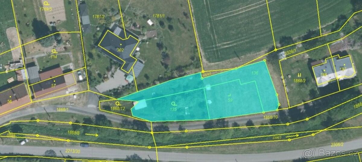 Prodej pozemek pro bydlení - Horní Benešov, 793 12, 1 338 m²