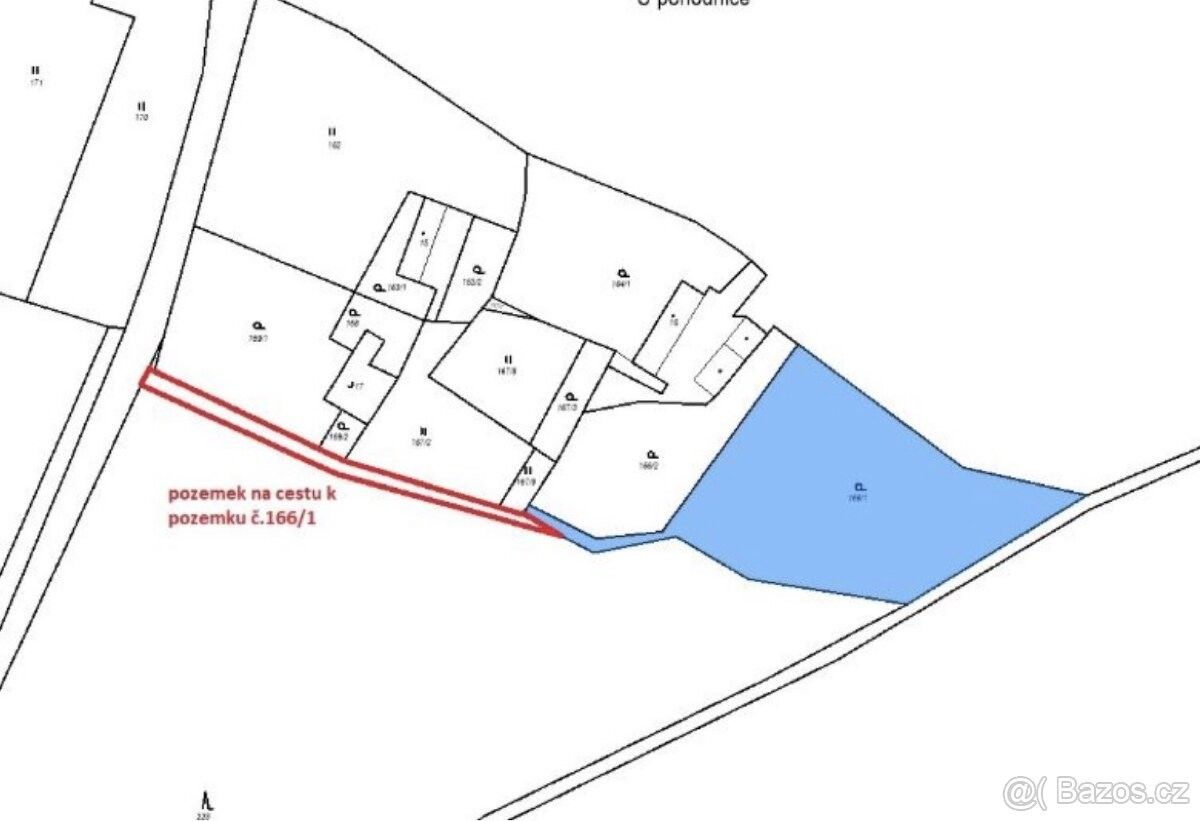 Prodej pozemek - Kamýk nad Vltavou, 262 63, 3 368 m²