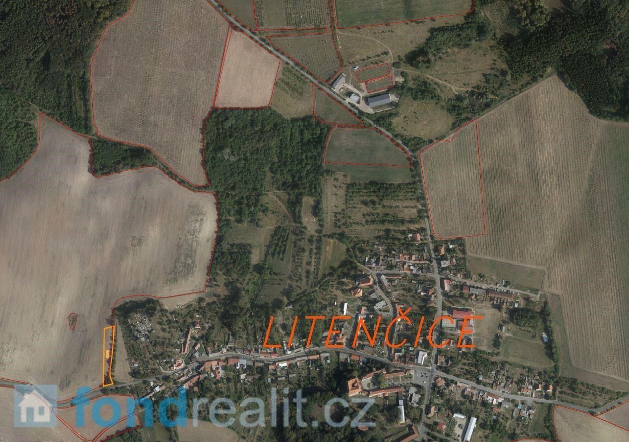 Prodej zemědělský pozemek - Litenčice, 2 552 m²