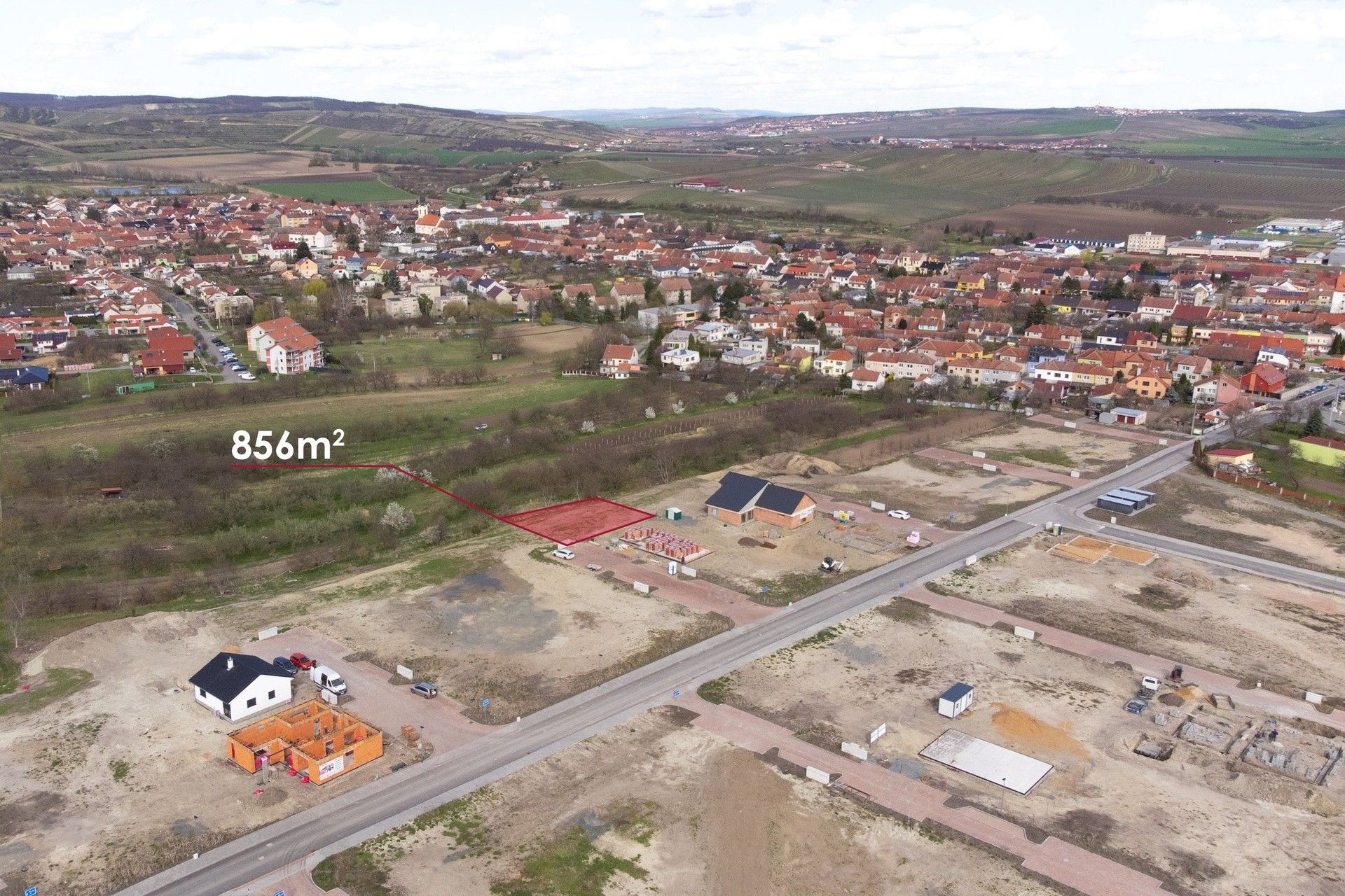 Prodej pozemek pro bydlení - Velké Pavlovice, 856 m²