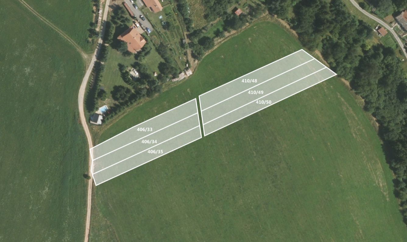 Prodej zemědělský pozemek - Kulířov, 8 694 m²