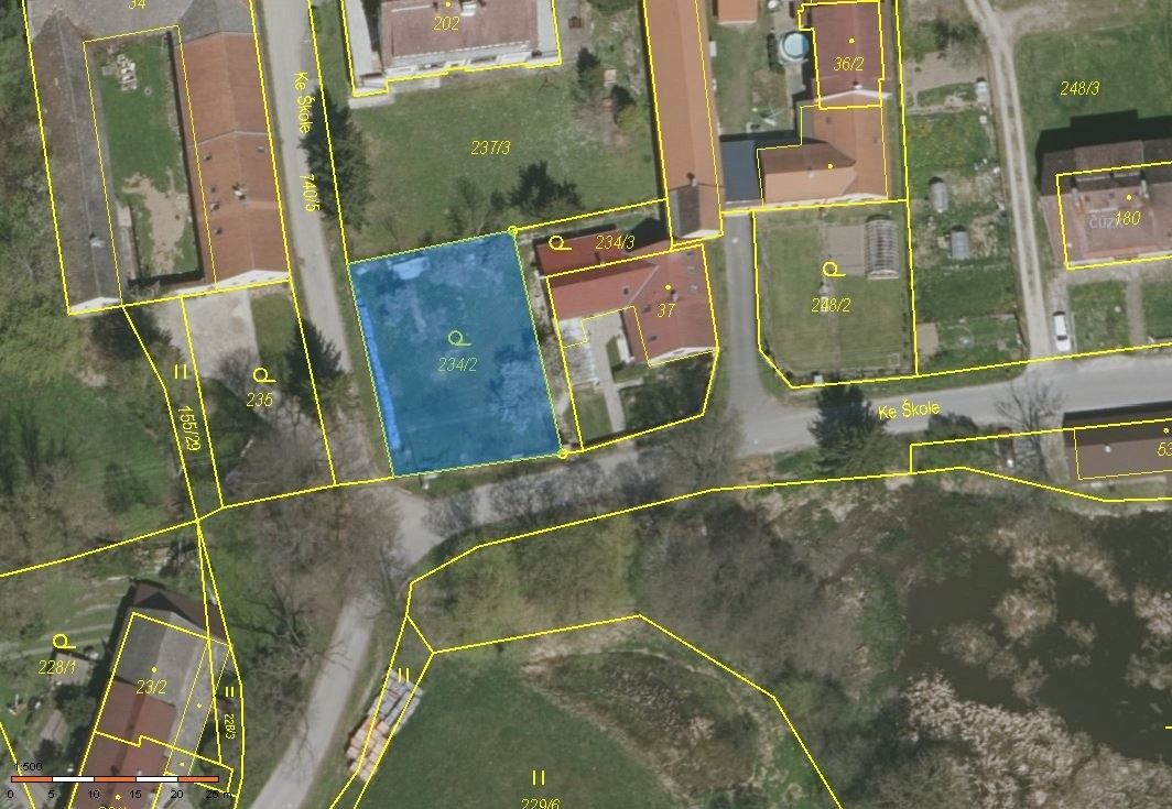 Pozemky pro bydlení, Jindřichův Hradec, 377 01, 546 m²