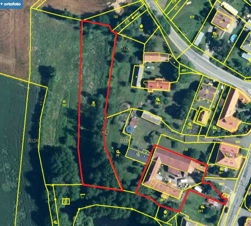 Pozemky pro bydlení, Korkyně, 262 06, 4 299 m²