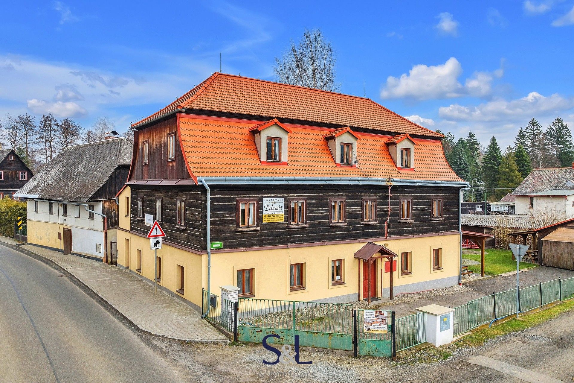Ubytovací zařízení, Benešova, Sloup v Čechách, 388 m²