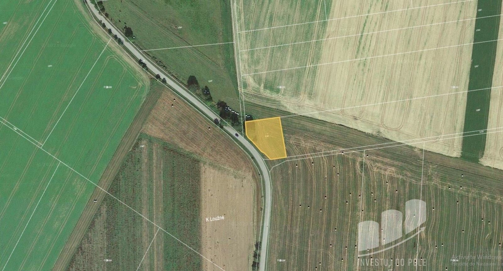 Zemědělské pozemky, Nehodiv, 1 553 m²