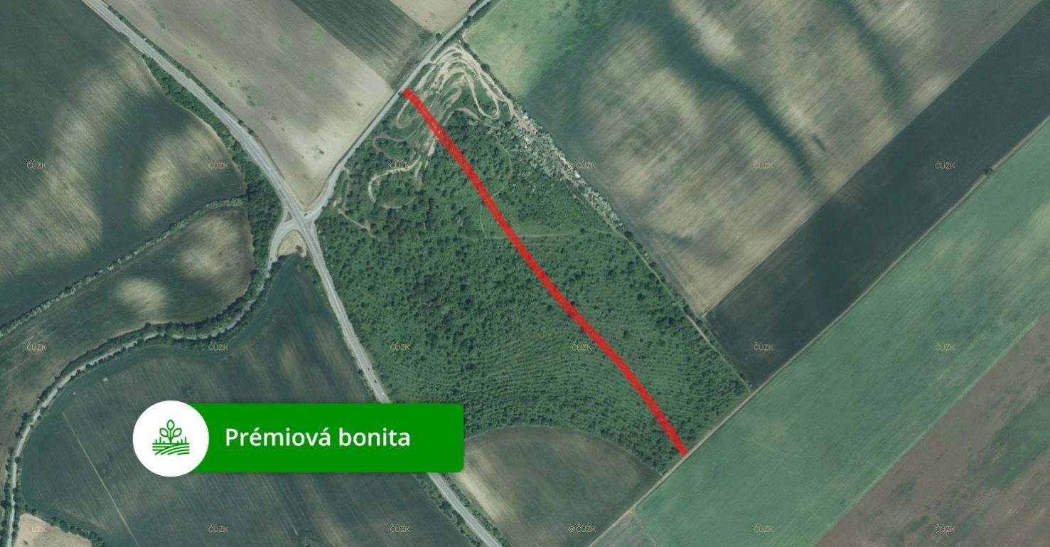 Prodej pozemek - Klobouky u Brna, 3 845 m²
