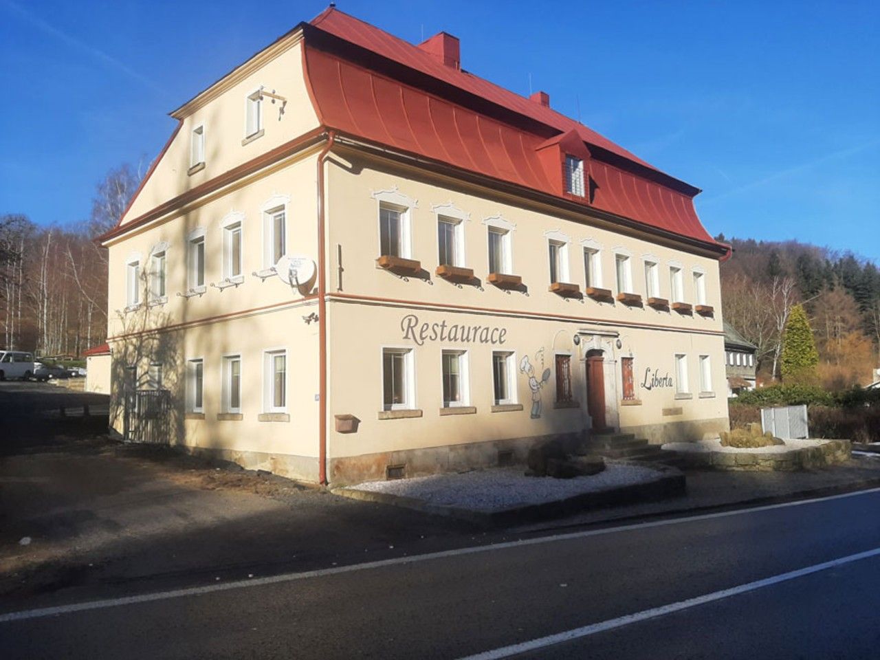 Ubytovací zařízení, Lesné, Jiřetín pod Jedlovou, 800 m²