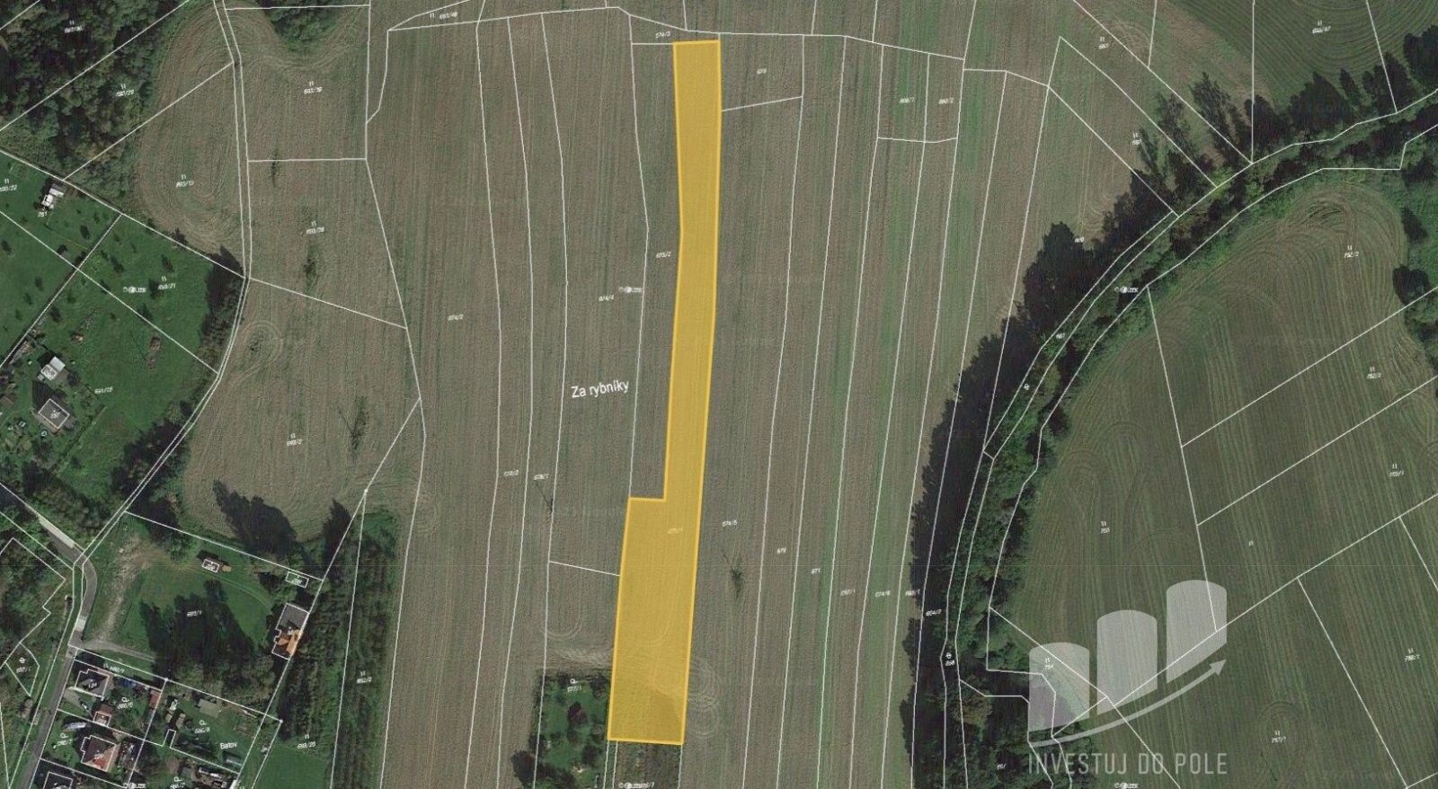 Prodej zemědělský pozemek - Srby, 5 633 m²