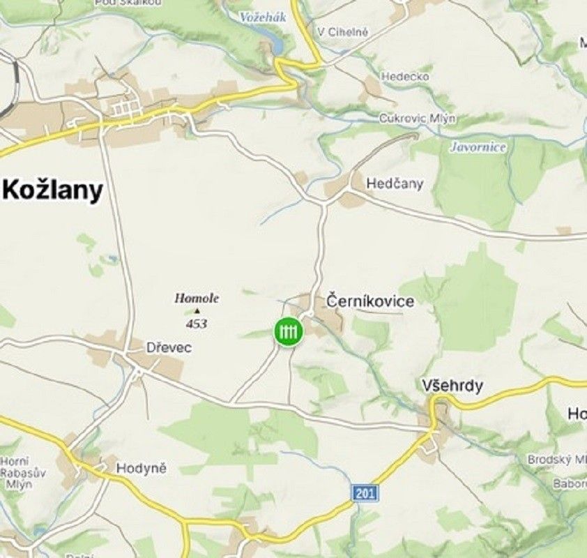 Prodej zahrada - Černíkovice, Plzeň-sever, 4 617 m²