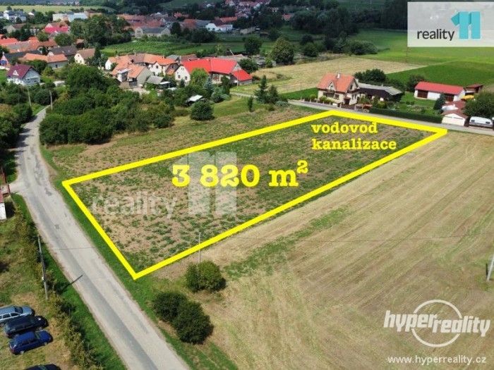 Prodej pozemek pro bydlení - Bykoš, 3 820 m²