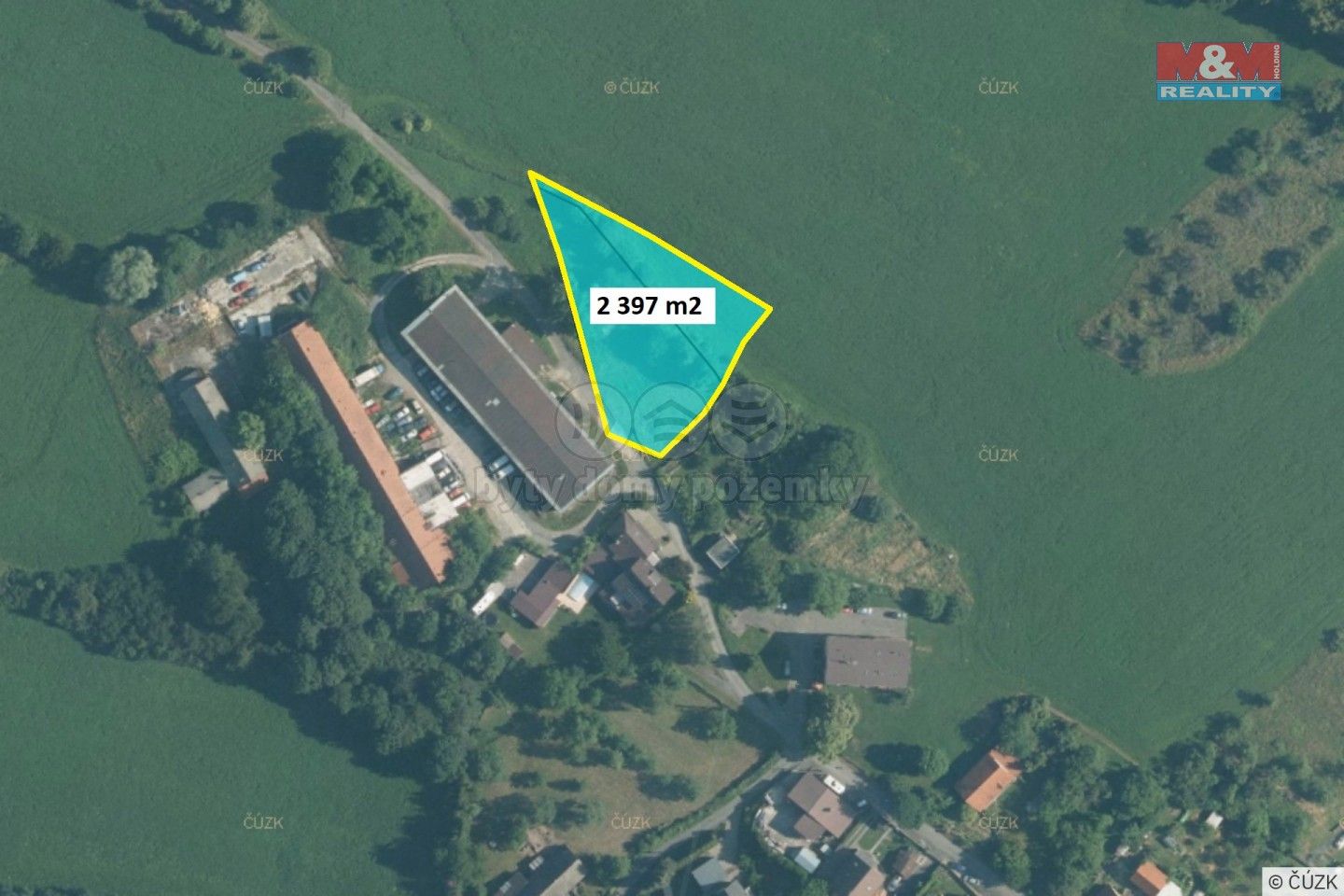 Prodej komerční pozemek - Valašské Meziříčí, 2 397 m²