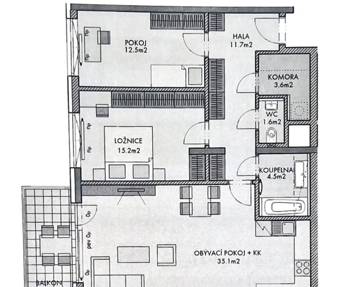 Prodej byt 3+kk - Praha 10, 111 01, 89 m²