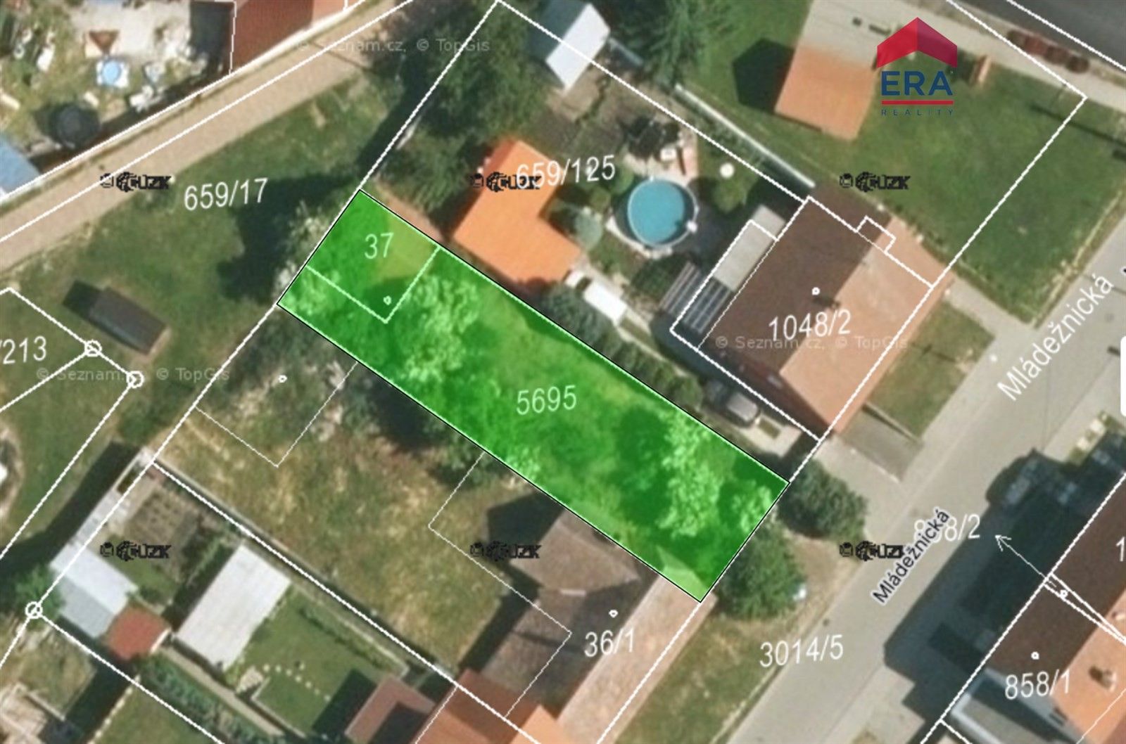 Pozemky pro bydlení, Březí, 333 m²