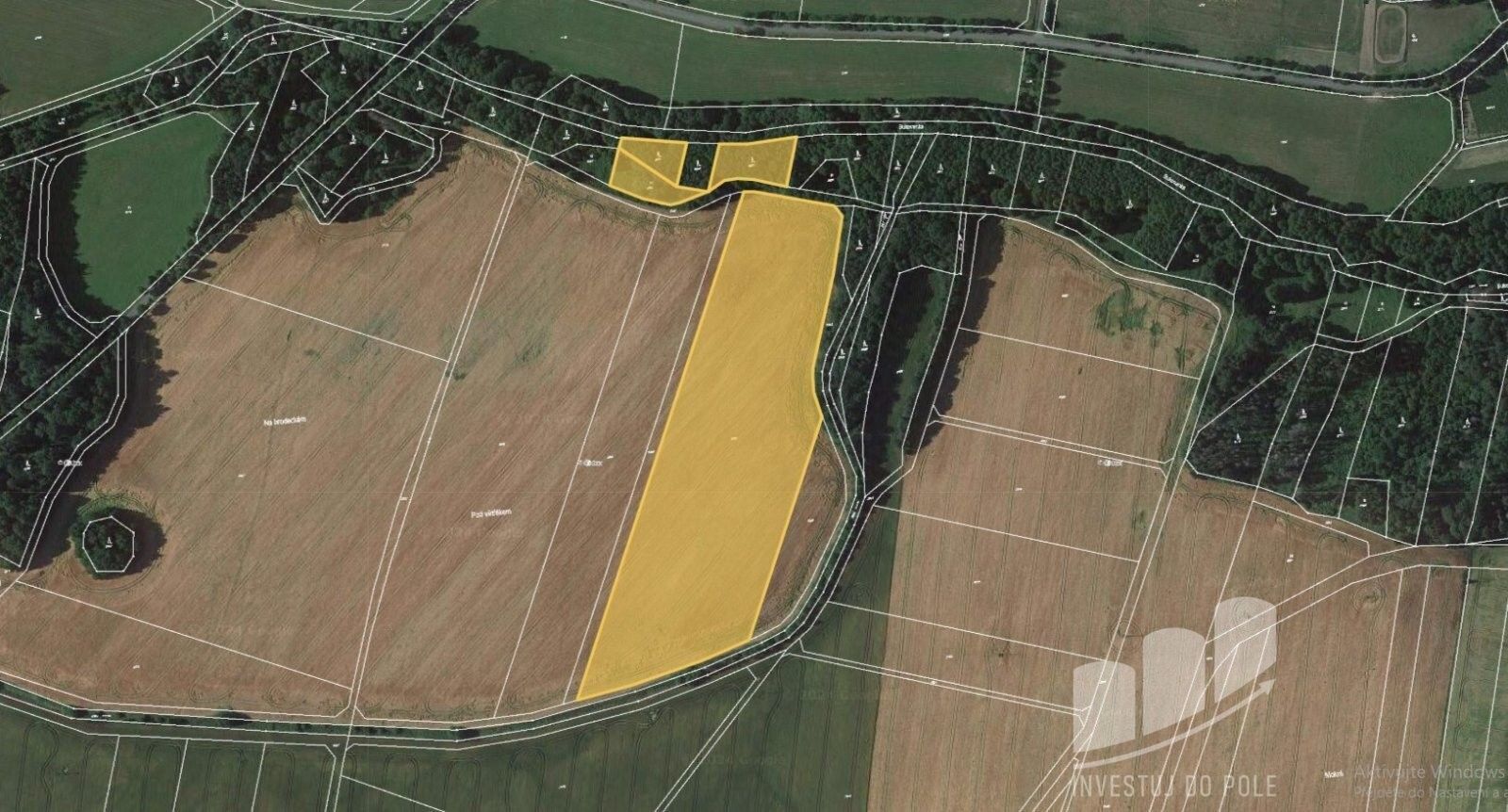 Prodej zemědělský pozemek - Brodek u Konice, 1 761 m²