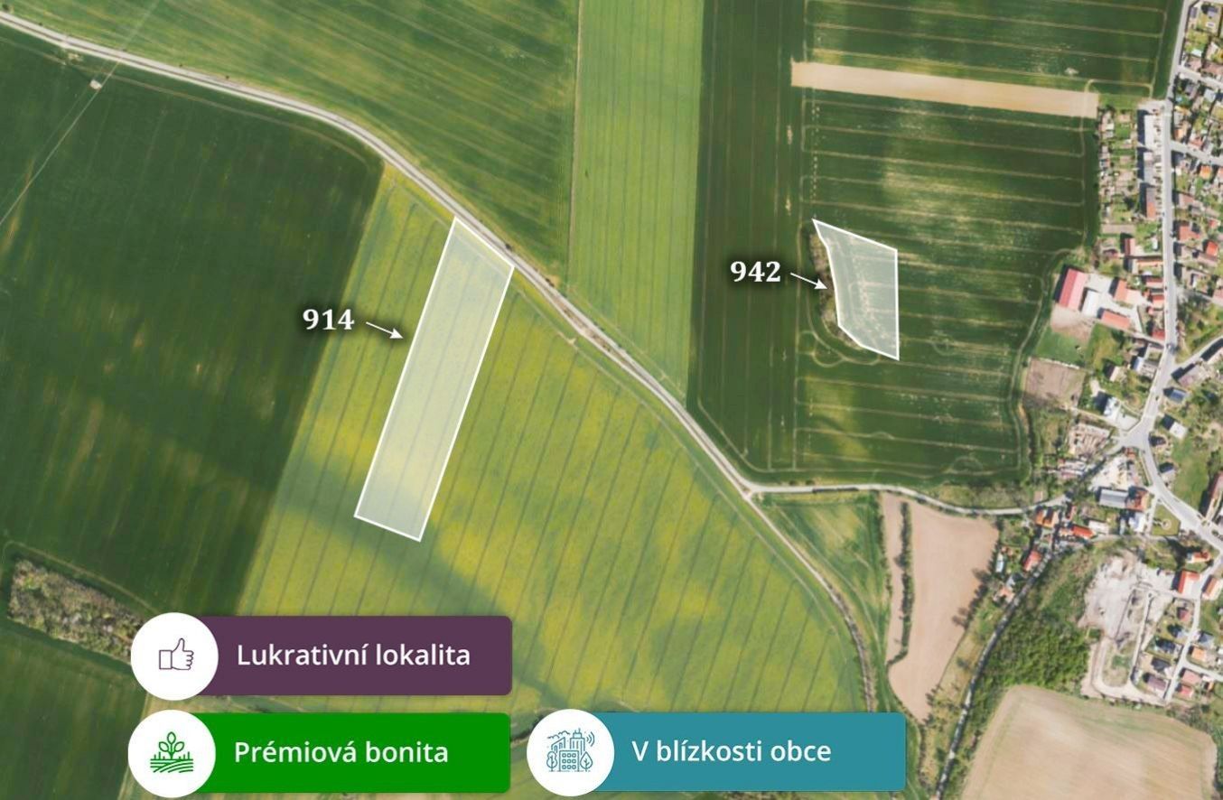 Prodej zemědělský pozemek - Zdětín, 22 936 m²