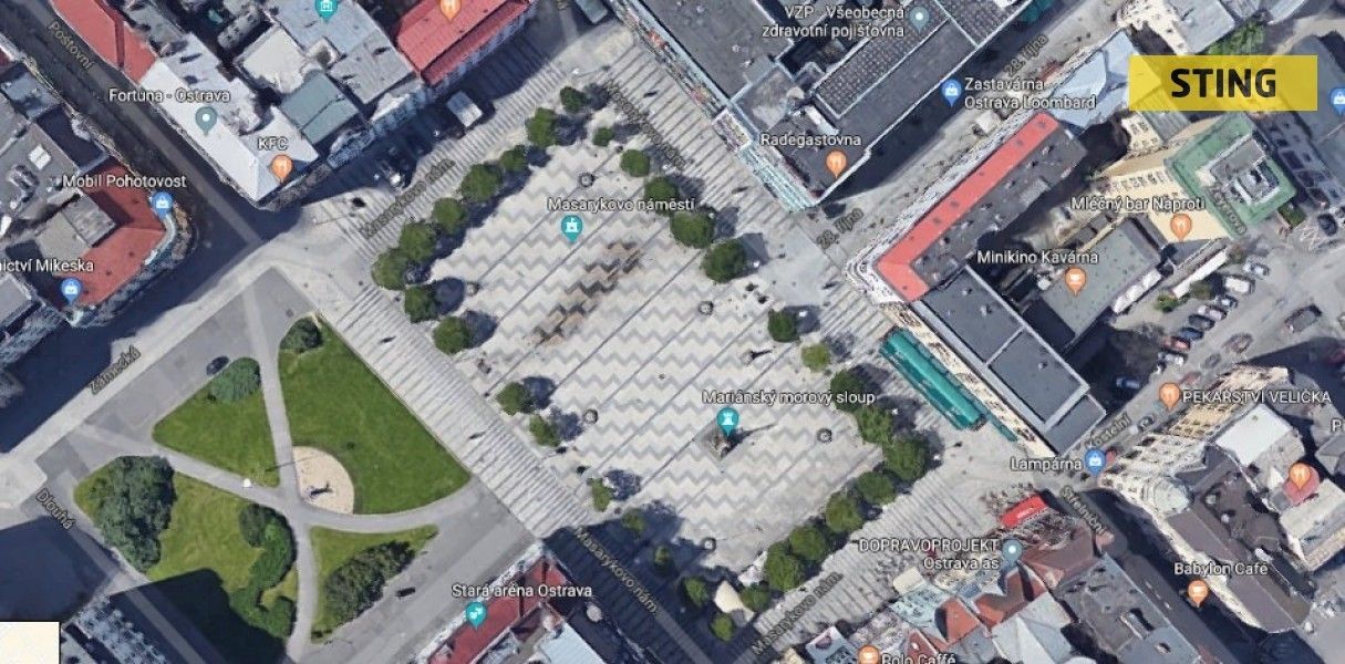 Obchodní prostory, Masarykovo náměstí, Ostrava, 20 m²