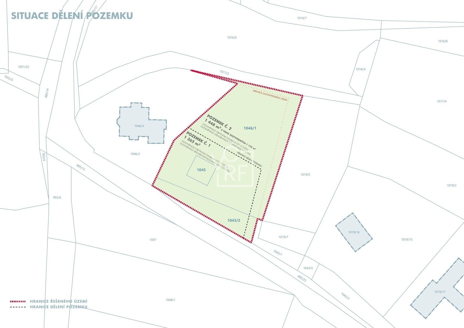 Prodej pozemek pro bydlení - Pod Babkou, Liteň Leč, 2 814 m² - 5
