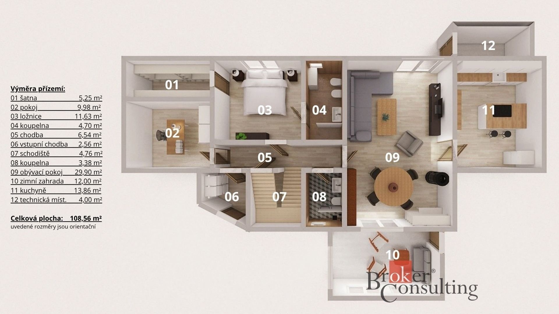 Rodinné domy, Vladislavova,Chýně, 290 m² - 2