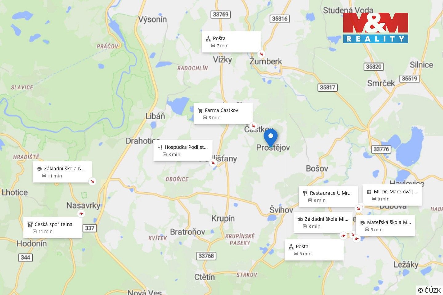 Prodej pozemek pro bydlení - Žumberk, okres Chrudim, Pardubický kraj - 5