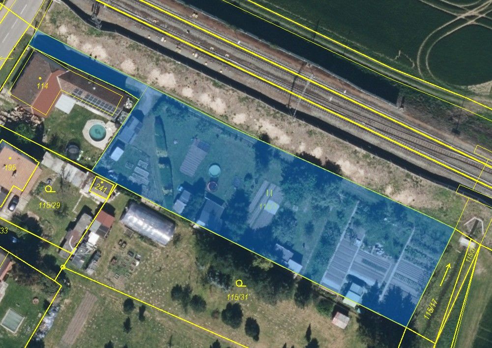 Pronájem zahrada - Pardubice, 530 02