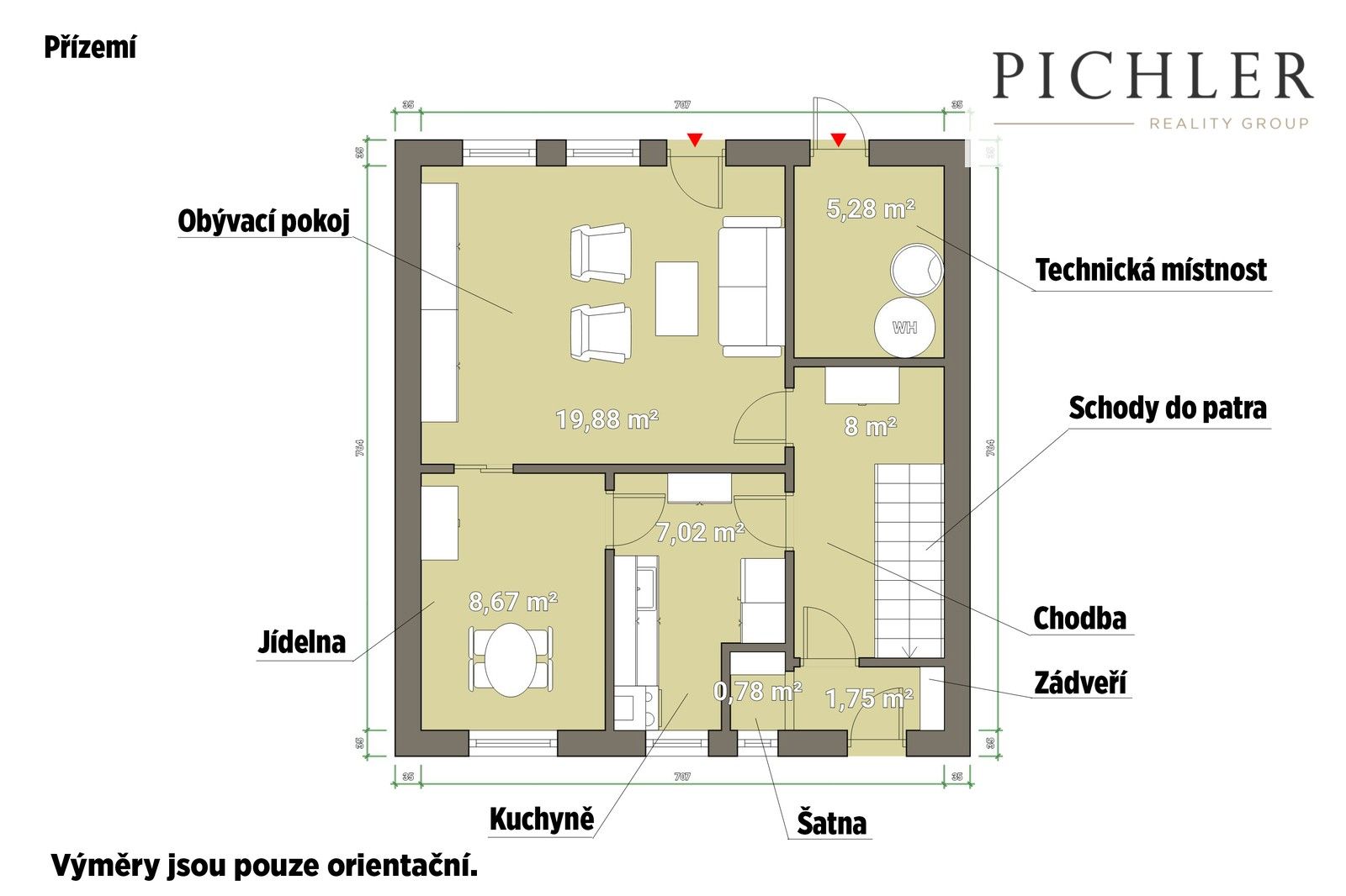 Prodej rodinný dům - Strakonická, Horažďovice, 109 m²