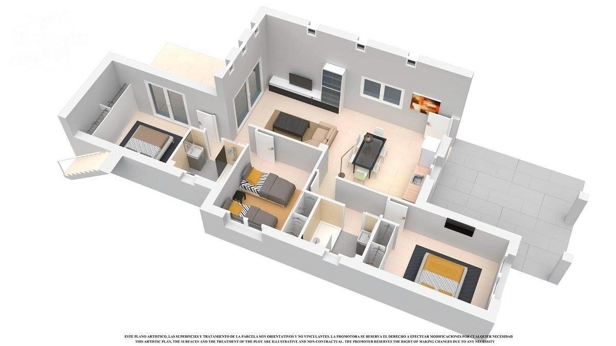 Prodej rodinný dům - Los Alcazares, ES, 110 m² - 5