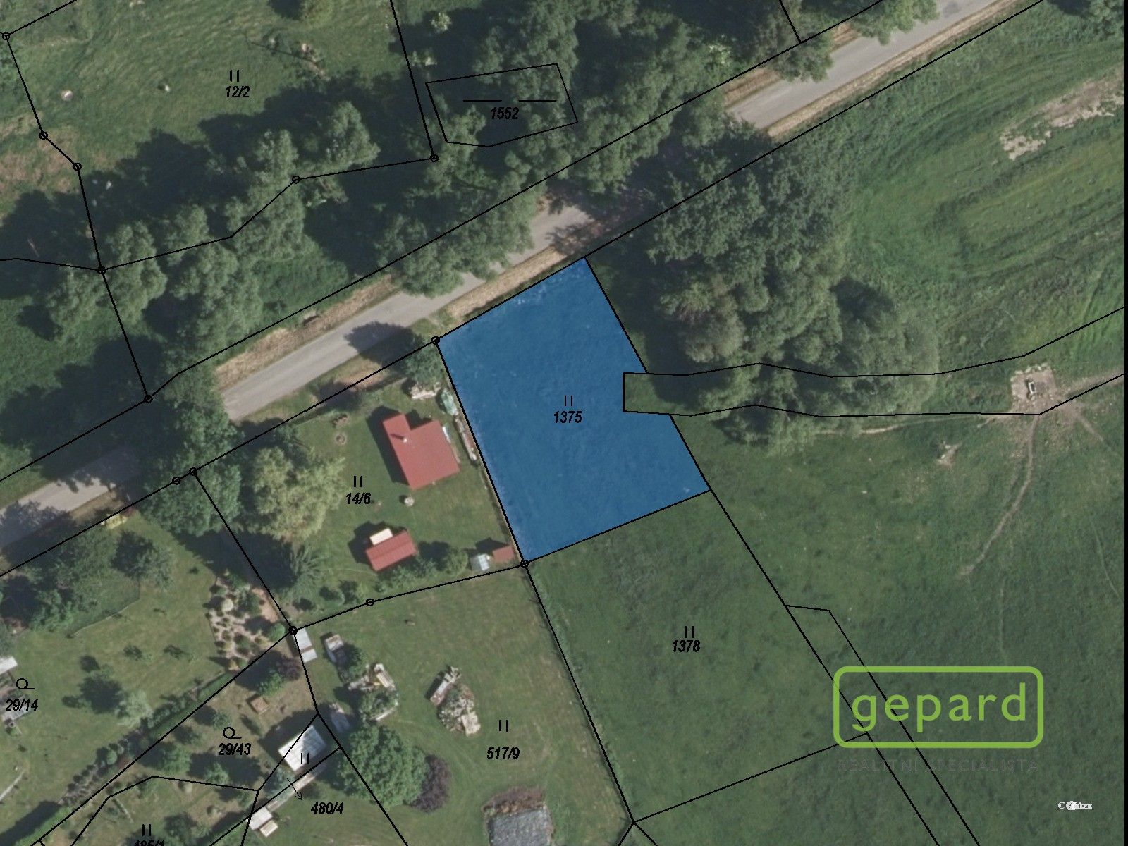 Pozemky pro bydlení, Hořice na Šumavě, 975 m² - 2