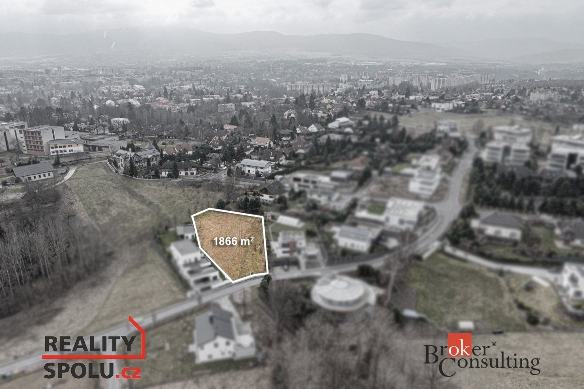 Prodej pozemek pro bydlení - U Koupaliště, Liberec, 1 866 m²