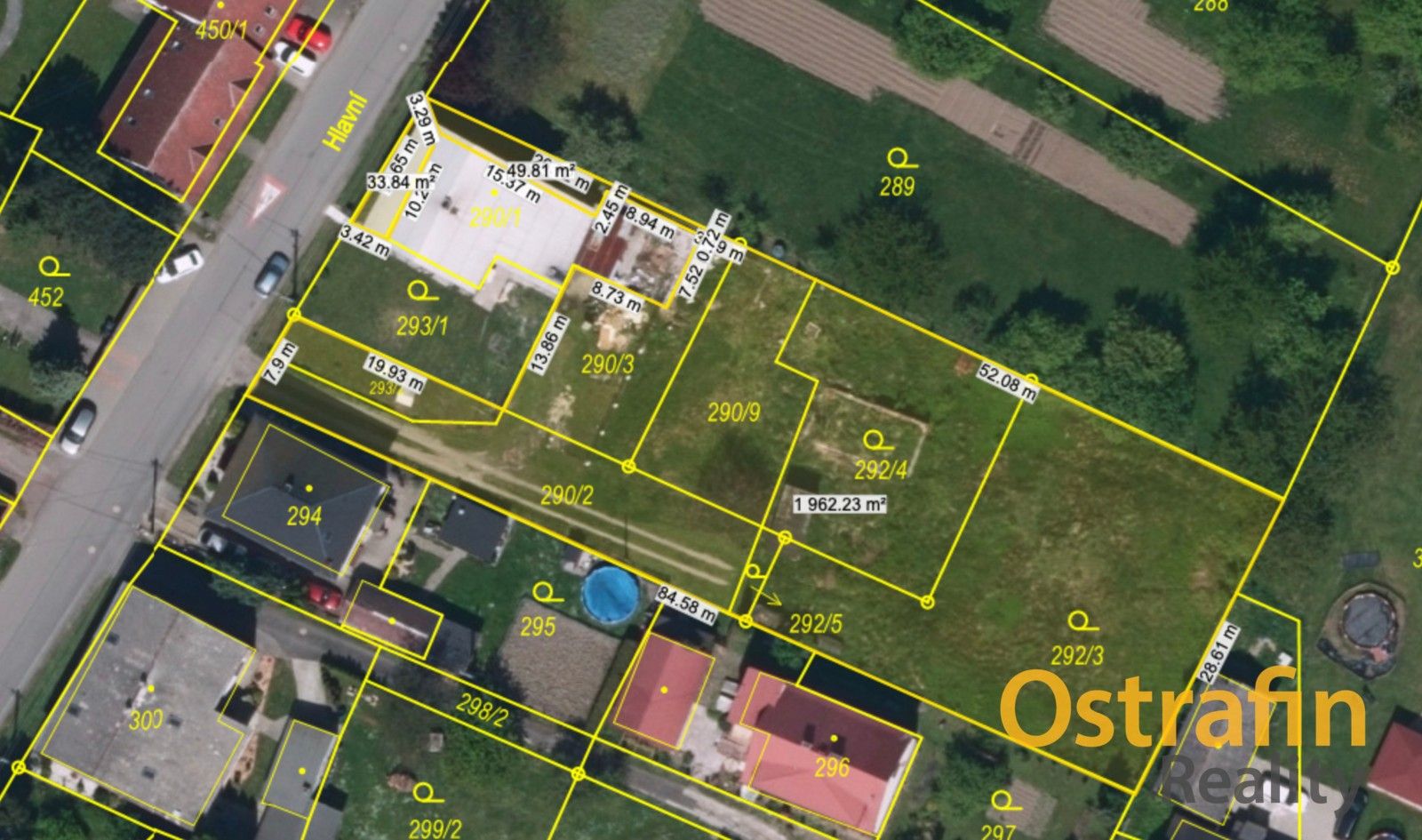 Prodej pozemek pro bydlení - Dolní Lutyně, 1 784 m² - 5