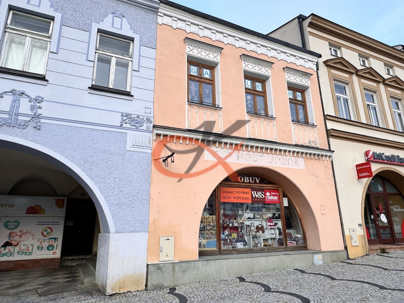 Prodej obchodní prostory - Náměstí, Valašské Meziříčí, 345 m²