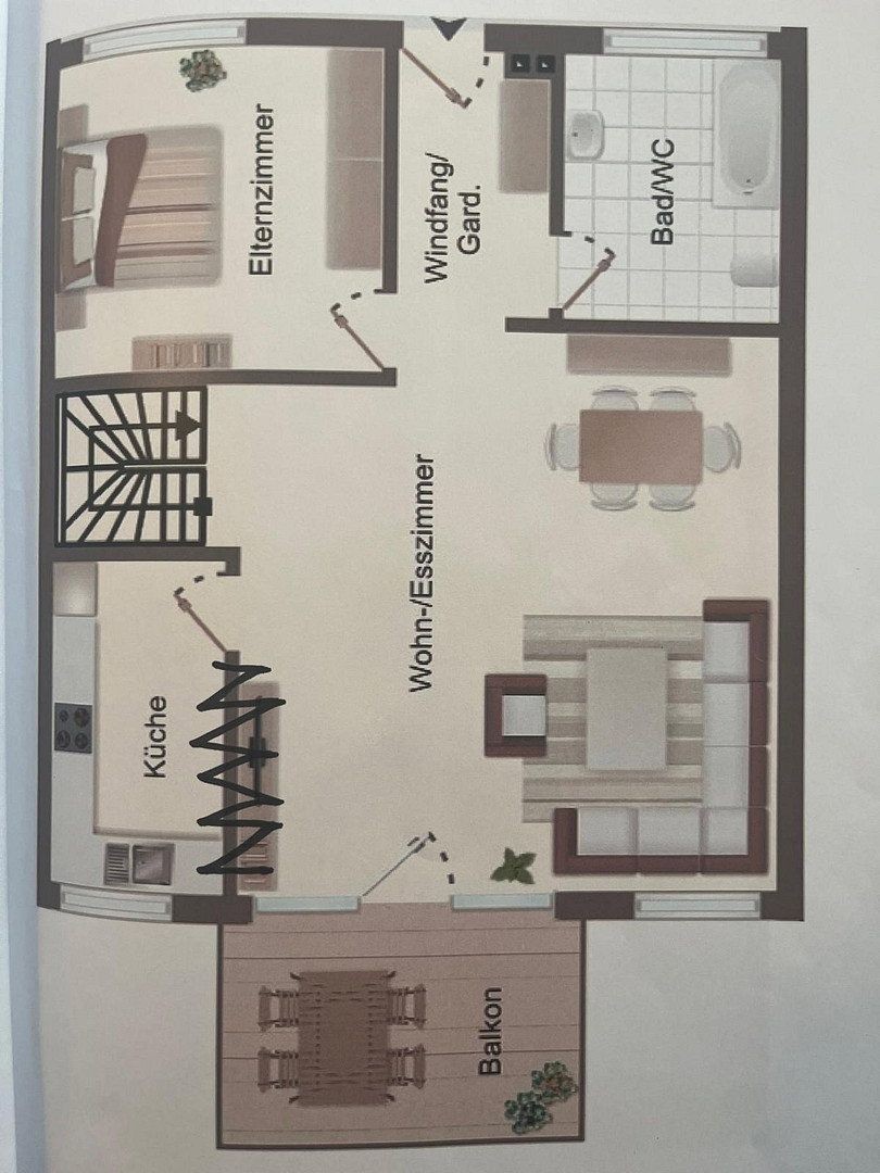 Byt 5+1 · 128 m² · , Bavorsko - 4