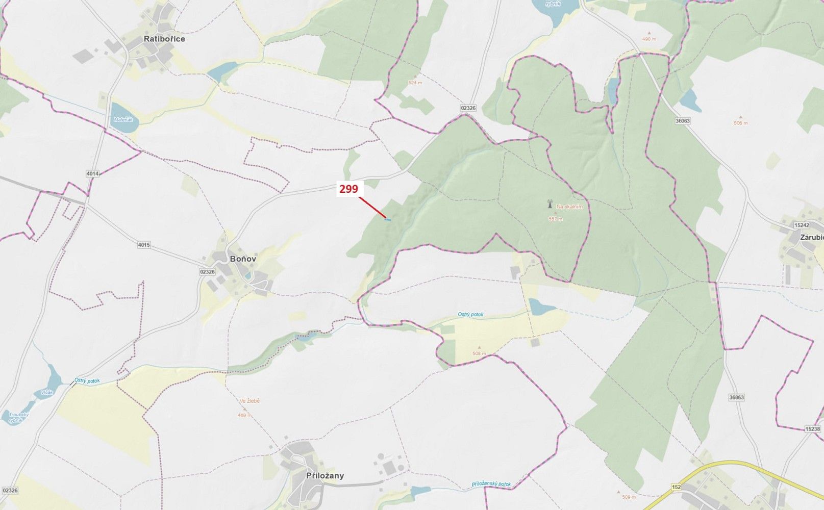 Les, 482 m²