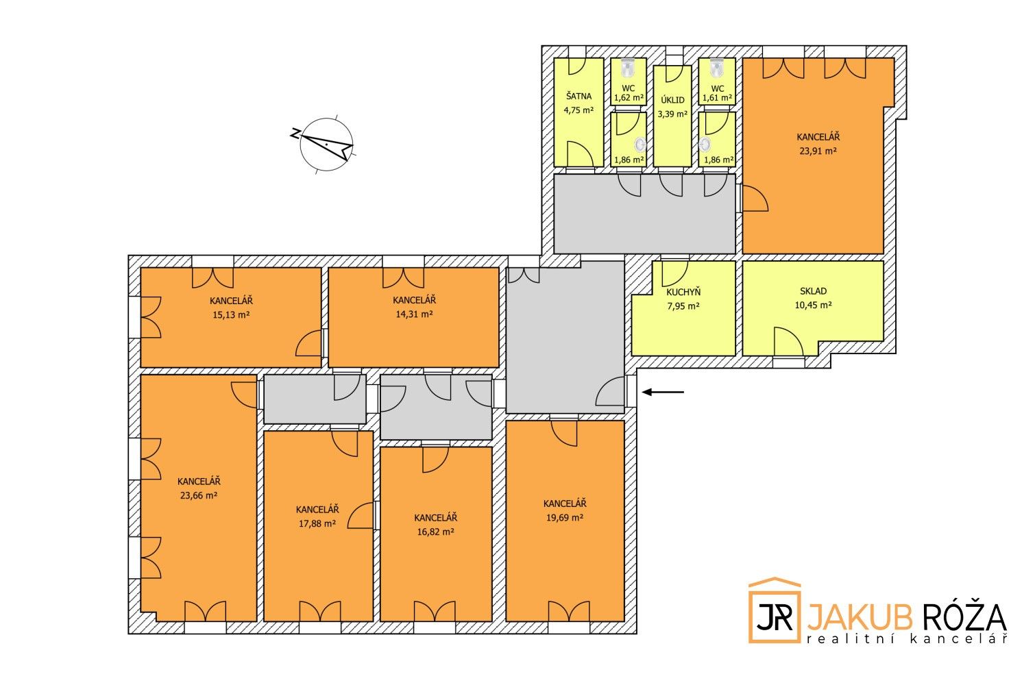 Kanceláře, Horská 190, Vrchlabí Hořejší Vrchlabí, 206 m² - 2