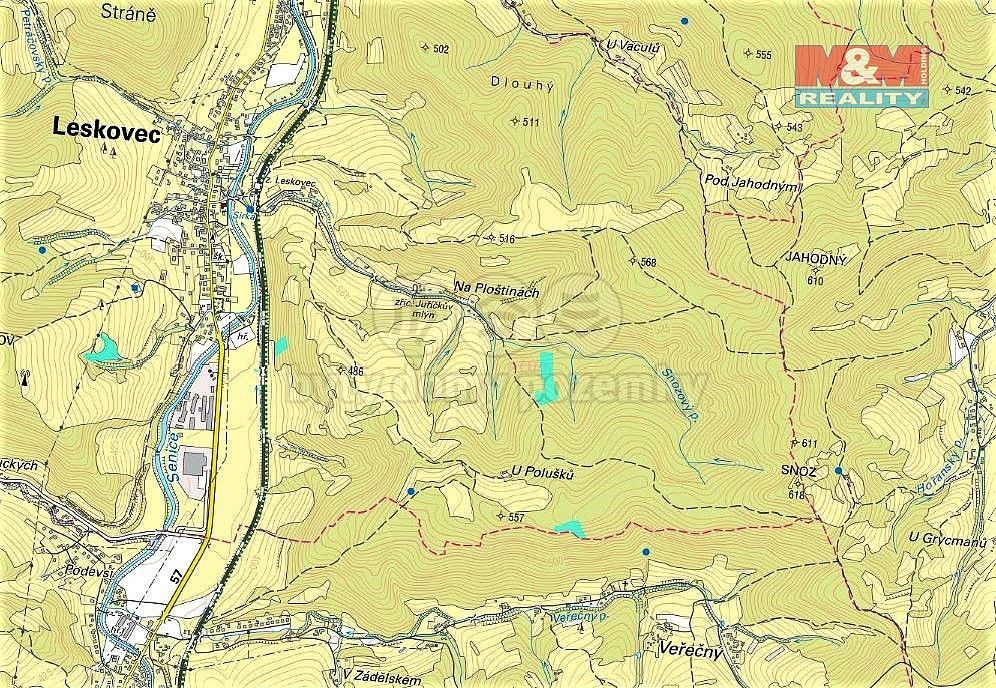 Prodej les - Leskovec, okres Vsetín, Zlínský kraj - 5